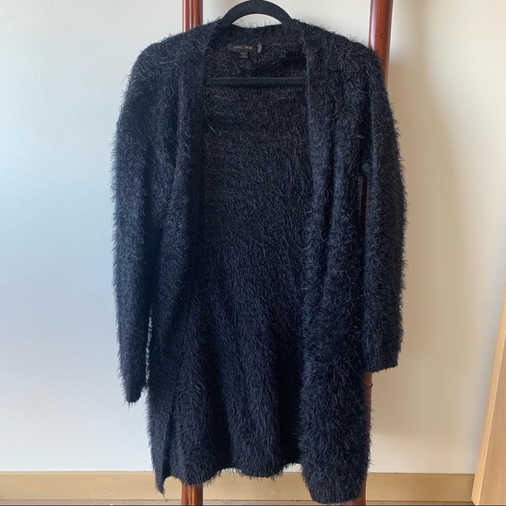 Fuzzy Cardigan